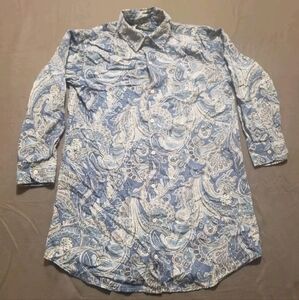 Lauren Ralph Lauren Size M Blue/White
